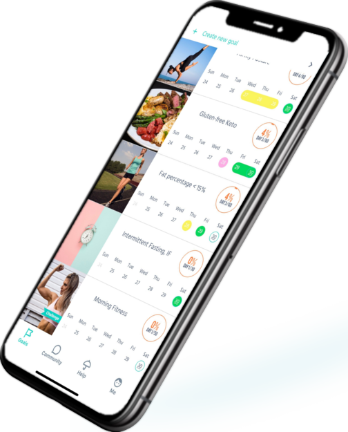 Health and Life Coach app dashboard