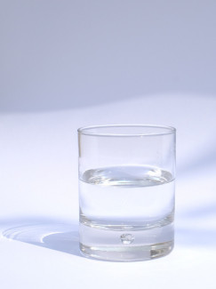 Half glass of water